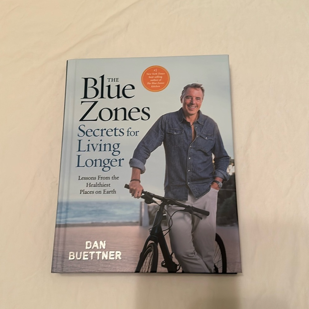 (New) The Blue Zones: secrets for living longer by Dan Buettner book
